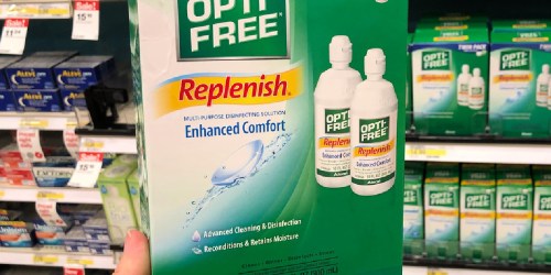 Contact Lens Solution Twin Packs Only $6 on Walgreens.com (Regularly $17)