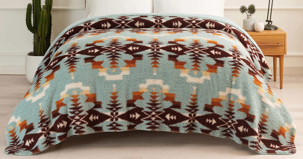 Pendleton Queen Sherpa Blankets from 34.99 Shipped on