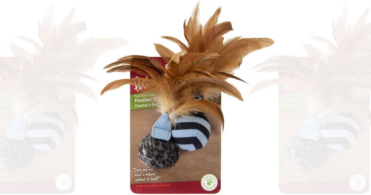 Petlinks Feather Flips Cat Toy 2-Pack