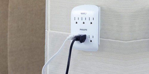 Philips 6-Outlet Surge Protector 4-Pack Only $19.99 on Amazon (Just $5 Each)