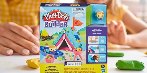 Play-Doh Builder Camping Kit Only $5.49 on Amazon (Regularly $11) | Includes 8 Cans & Fun Accessories