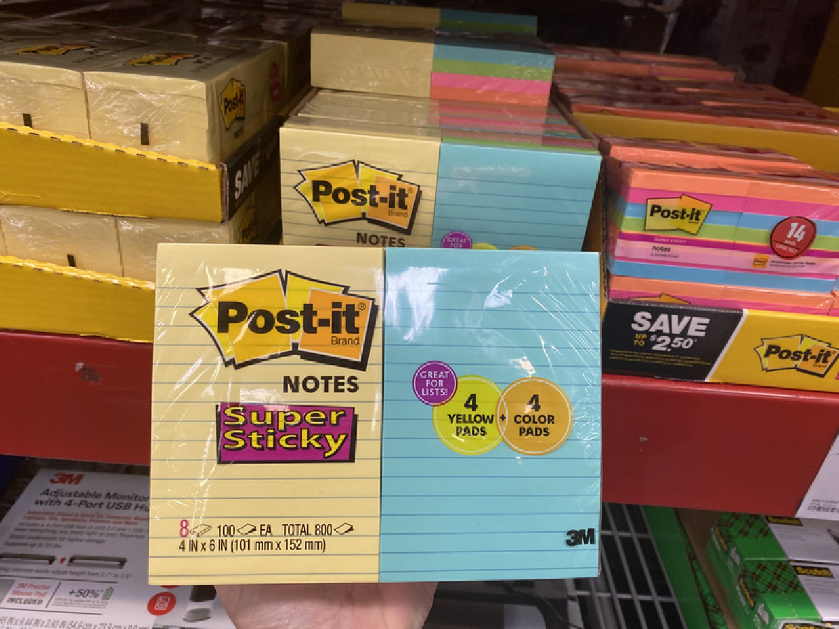 post-it note packs