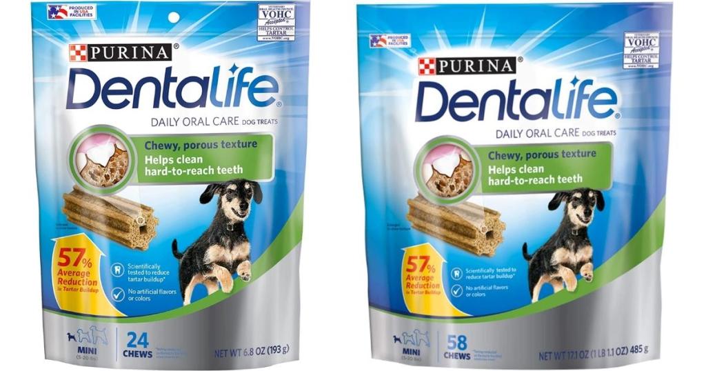 purina dentalife small breed dog chew treats