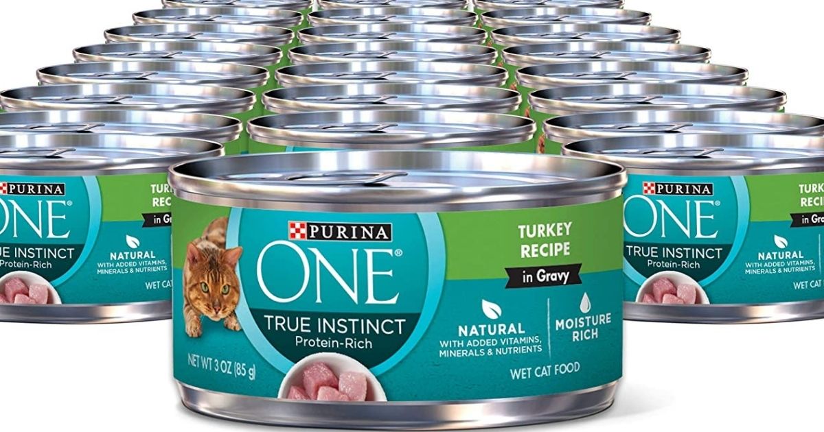 Purina ONE True Instinct Cat Food Cans 24-Count Only $10 Shipped on Amazon (Regularly $23)