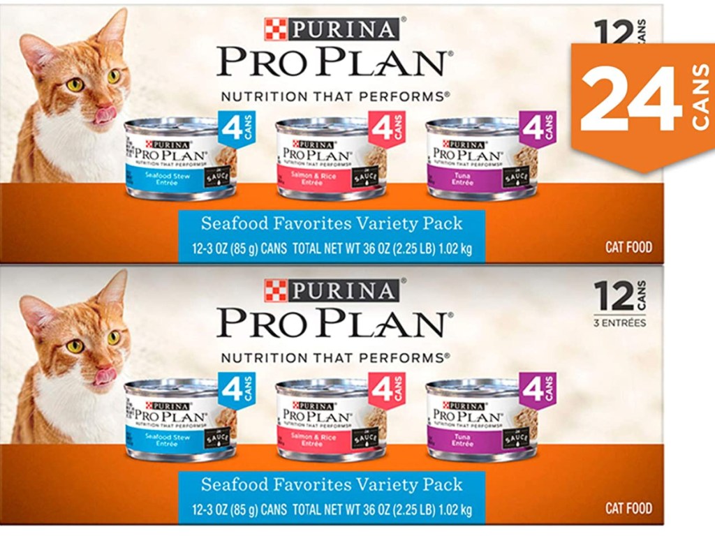 Purina Pro Plan Entrees in Sauce Adult Canned Wet Cat Food 