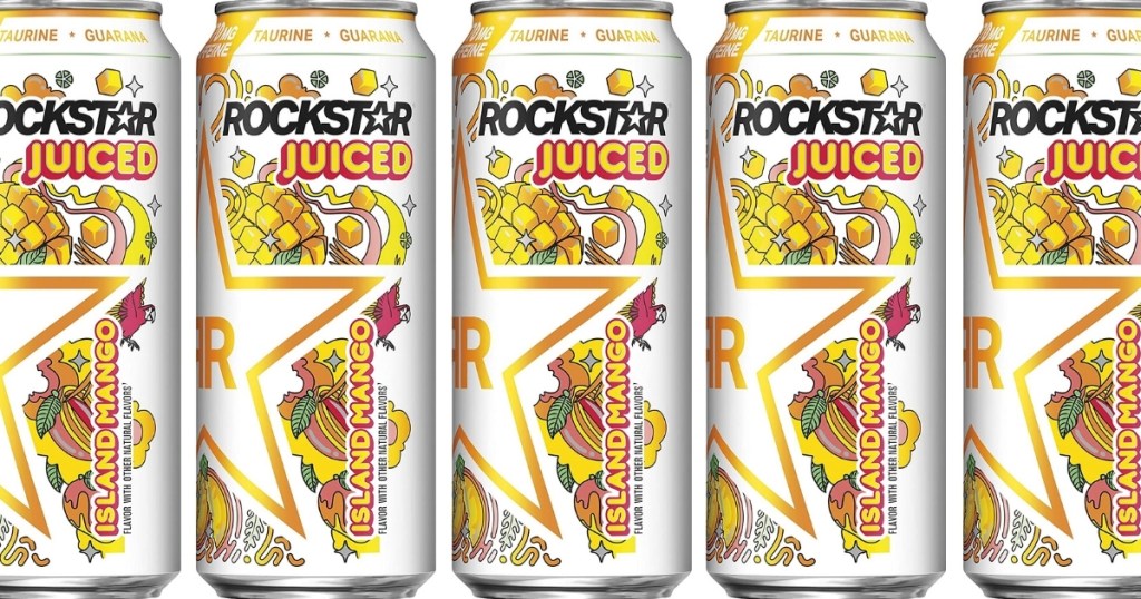 Rockstar Energy Juiced Island Mango 12-Pack