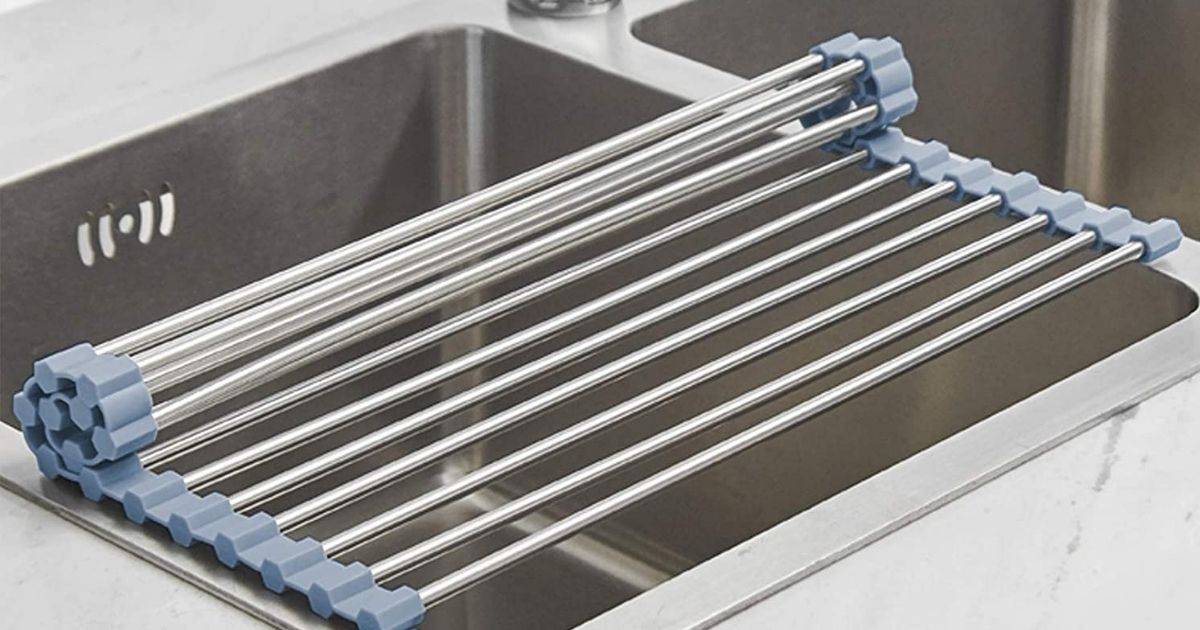 Roll Up Dish Drying Rack Just $7.99 for Amazon Prime Members | Team & Reader-Fave