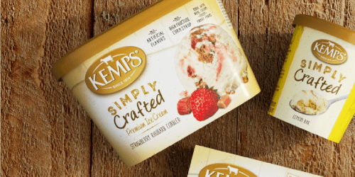 Kemps Simply Crafted Ice Cream 48oz Only $2.50 at Target (Regularly $5)