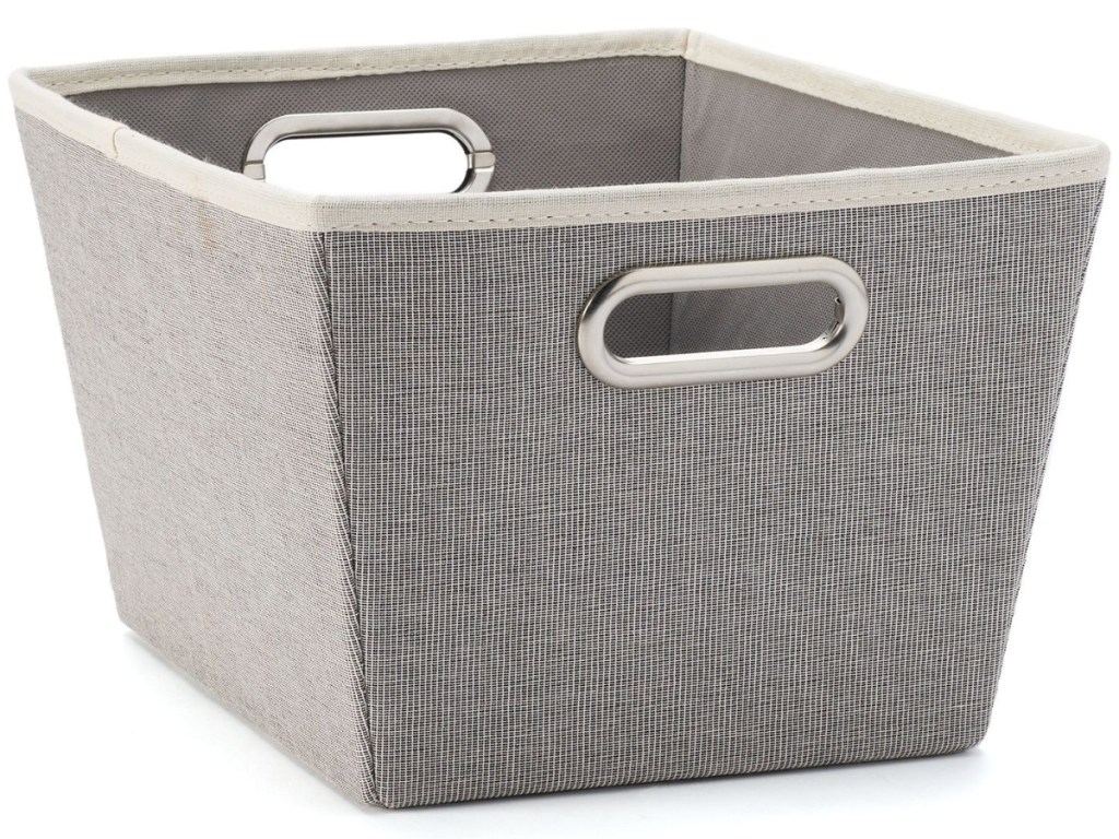 Sonoma Goods For Life Canvas Storage Tote