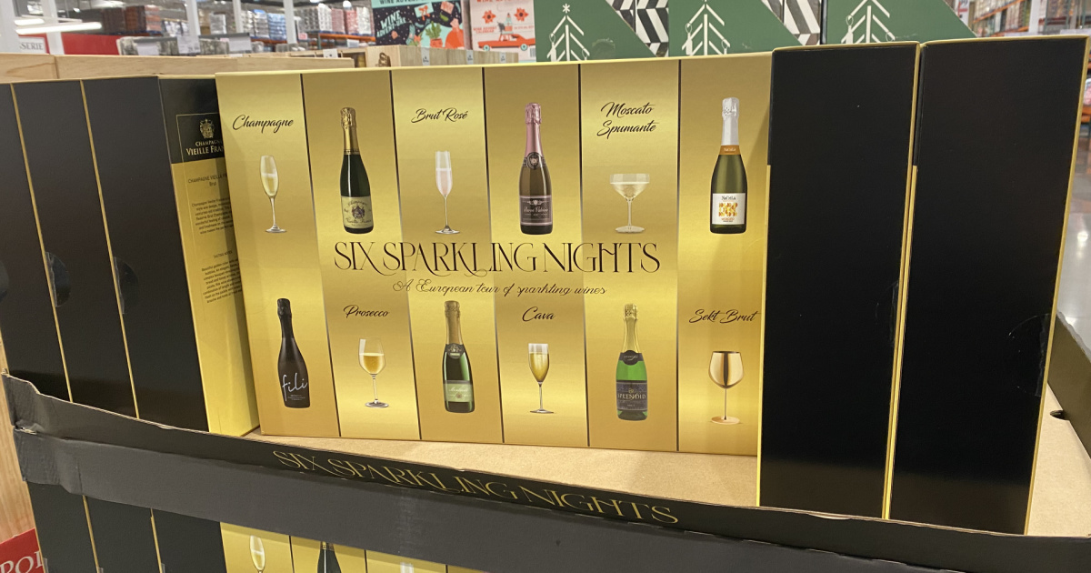 Sparkling Wine Advent Calendar Gift Box Just 39.99 at Costco + The 24