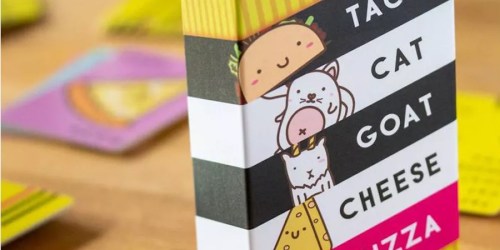 Taco Cat Goat Cheese Pizza Card Game Only $5 on Kohls.com