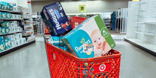 FREE $15 Target Gift Card w/ $75 Baby Purchase = Diaper Value Packs Only $18 Each After Cash Back