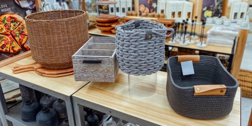50% Off Home Storage & Organization | Decorative Baskets, Hooks, Shelving & More
