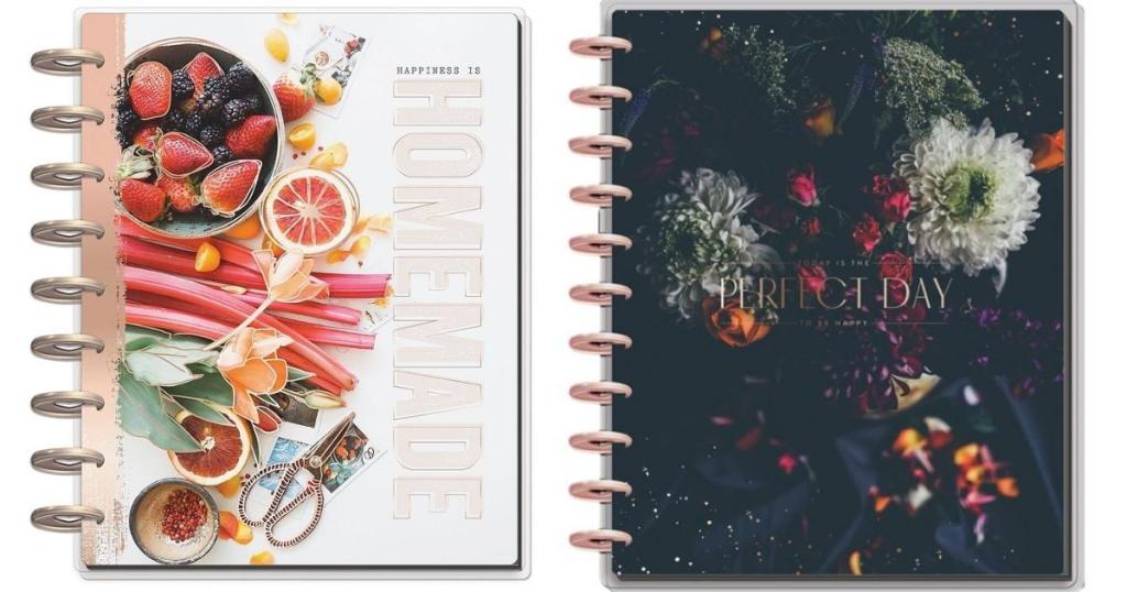 the happy planner recipe book and photo memory journal