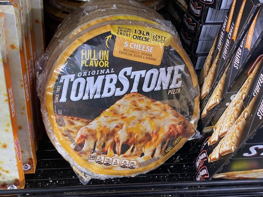 tombstone cheese pizza in-store