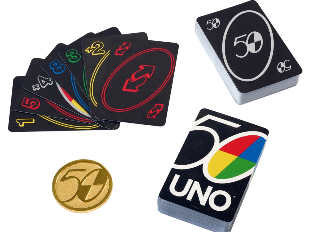 UNO Premium 50th Anniversary Edition Card Game2
