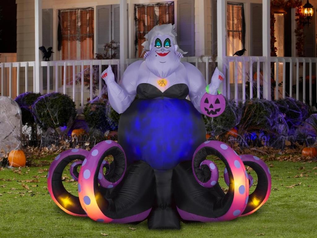 Disney Animated Projection Ursula Inflatable