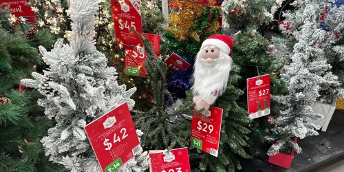 Walmart Christmas Trees on Sale | 5′ Pre-Lit Tree 2-Pack Just $69 Shipped + More