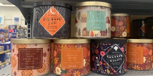 New Fall Candles Only $5.97 at Walmart (Try Scents Like Ghoulish Screams & Mystic Fog)