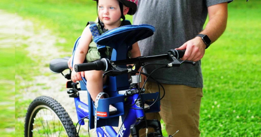 WeeRide Kangaroo LTD Center Mounted Front Facing Child Carrier for Bikes