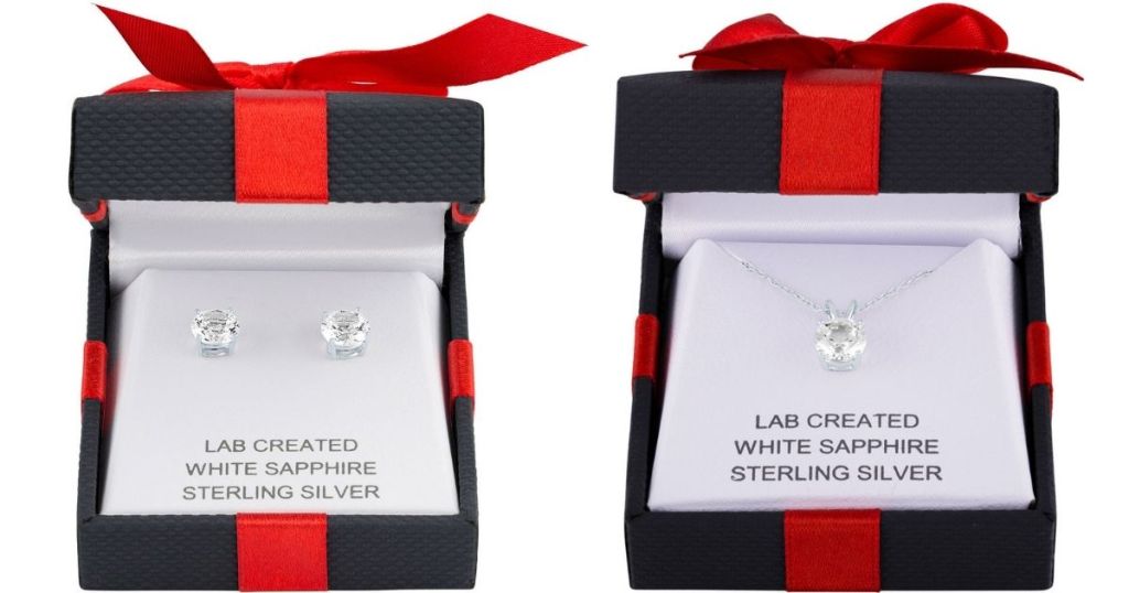 two jewelry gift boxes