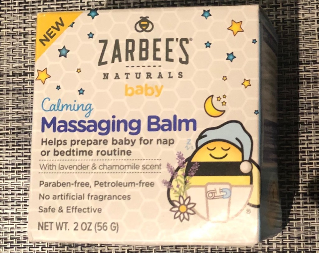 Zarbee's Baby Calming Massaging Balm