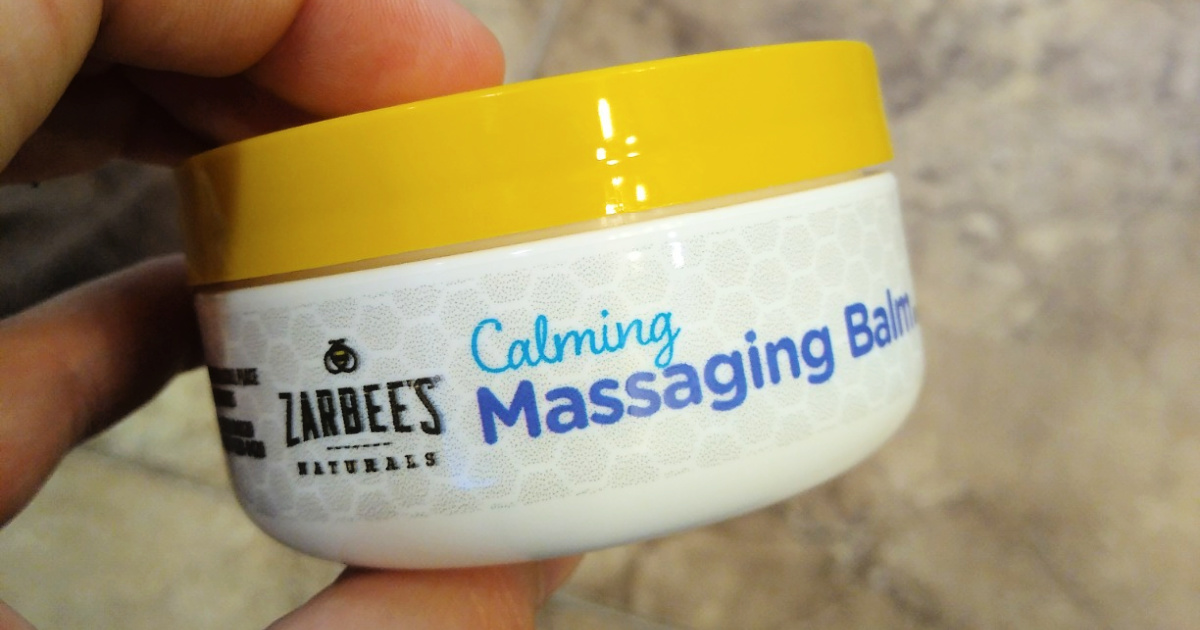 Zarbee's Baby Calming Massaging Balm Only 4.98 on Amazon Great for