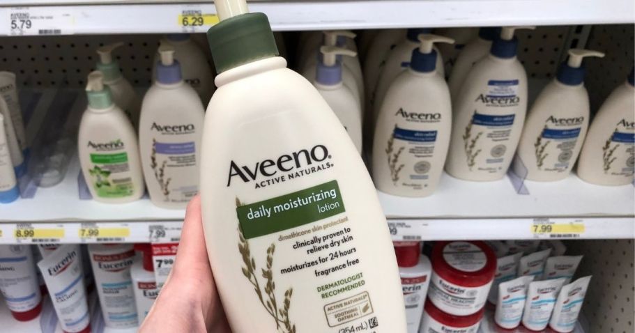 Top Kroger Deals This Week | 99¢ Aveeno Lotion, 99¢ Skintimate Shave Gel + More!