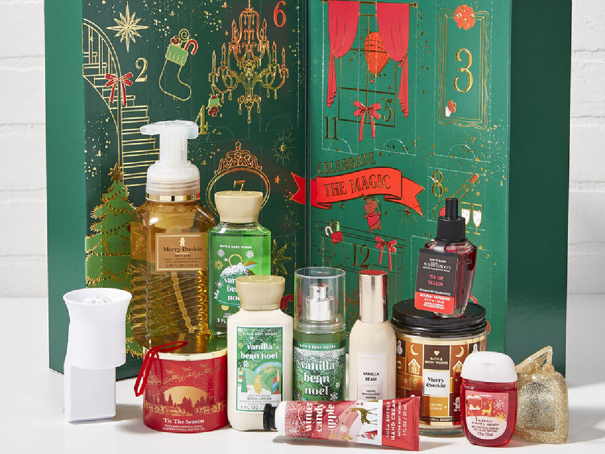 Bath & Body Works Advent Calendar AND 2 Free Gifts Just $55 Shipped (Over  $100 Value)