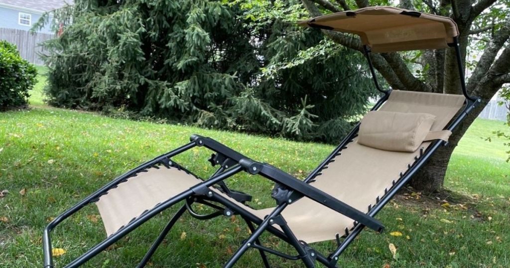 zero gravity chair with canopy