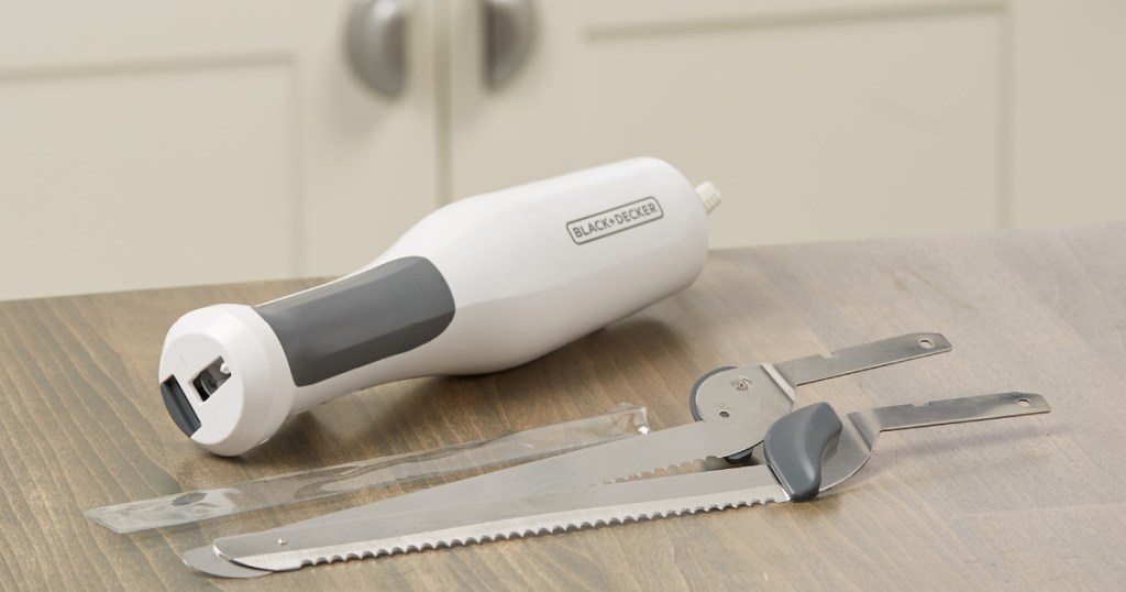 black + decker carving knife and attachments