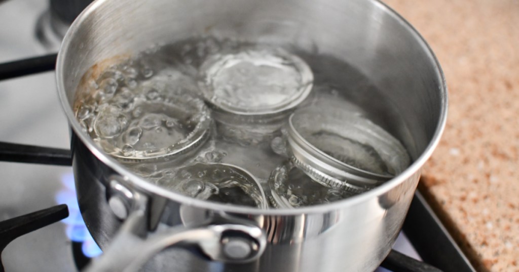 boiling lids for canning