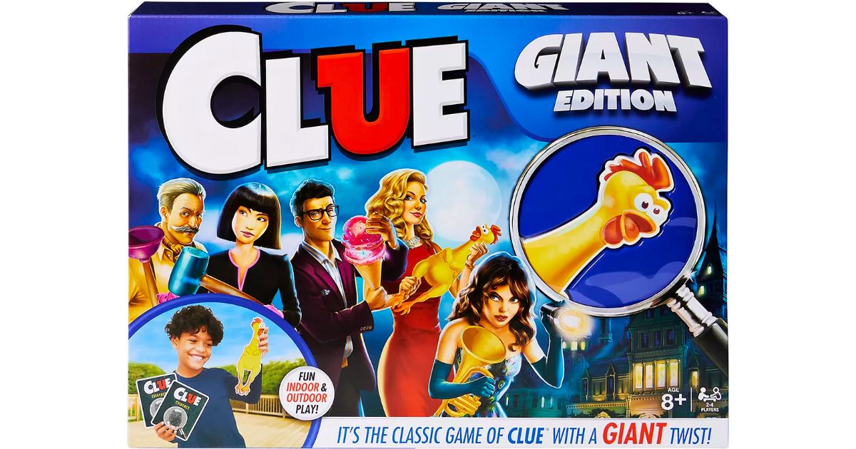 clue mystery game giant edition