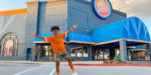 10 Days of UNLIMITED Games at Dave & Buster’s + Daily Chips & Queso Only $80 (Just $8/Day!)