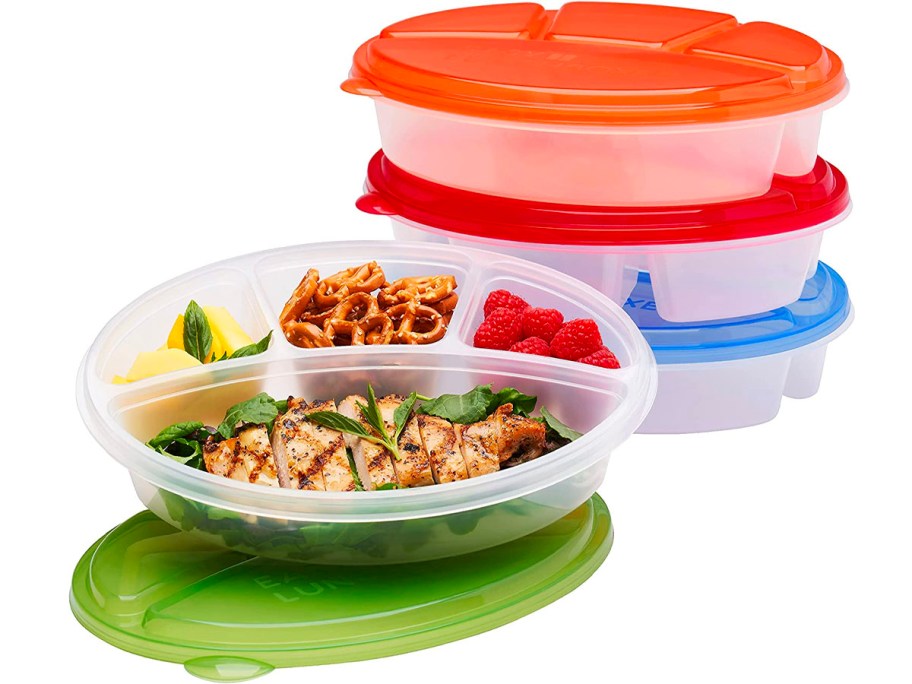 easylunchboxes-containers حاويات غداء للأطفال على طراز Bento Box Style بأسعار معقولة على أمازون