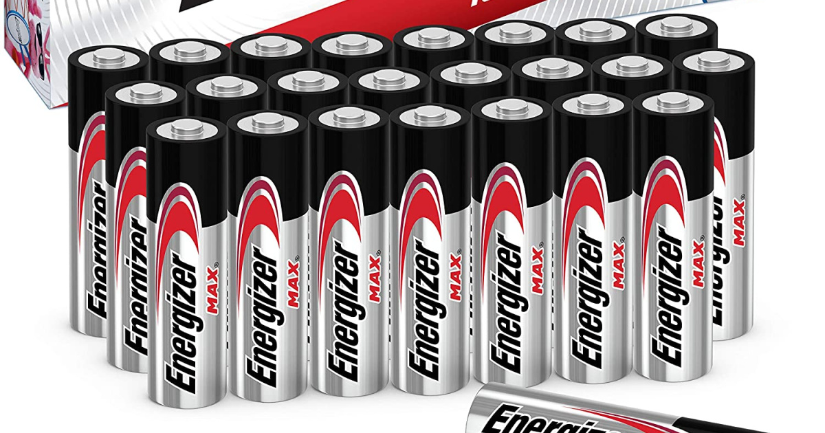 stock image of a multipack of energizer max batteries