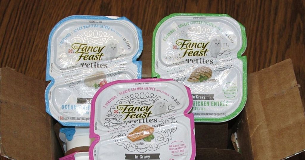 fancy-feast-petites-1 Purina Fancy Feast Petites بسعر يبدأ من 21 سنتًا ويتم شحنها على أمازون