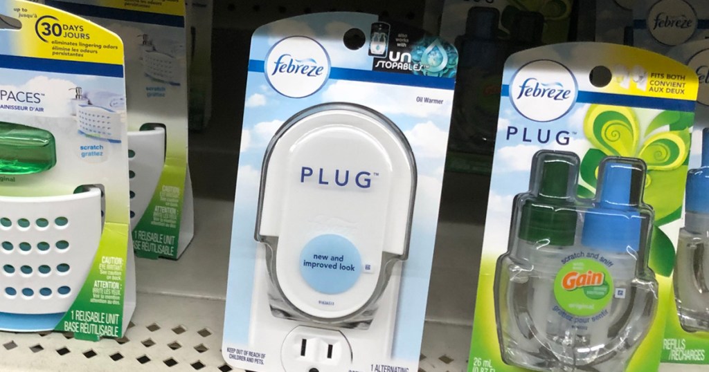 febreze plug in store on shelf