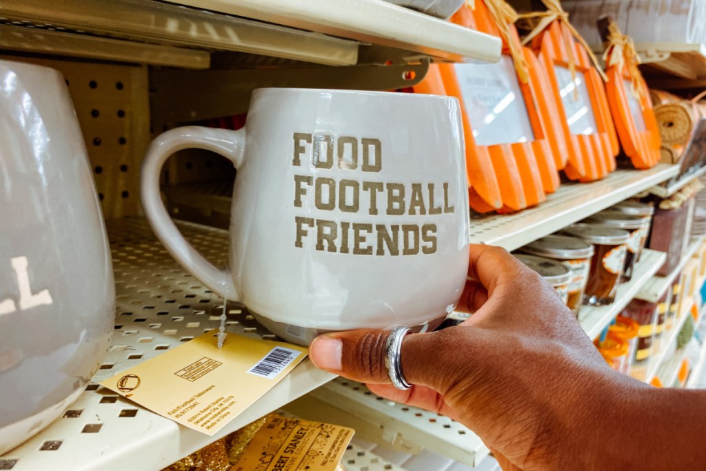 food football friends mug