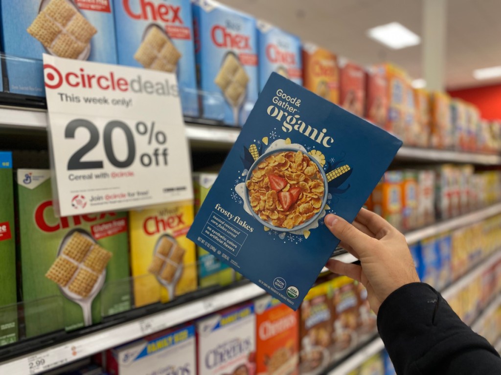 good & gather cereal in store at target