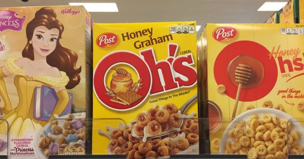 honey ohs cereal in store at target