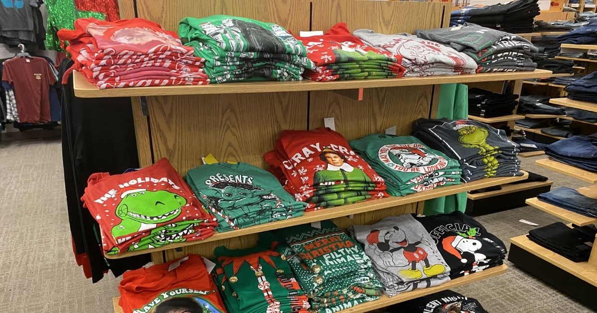 Men s Holiday Graphic Tees Just 7.99 on Kohls Disney Star Wars More Hip2Save