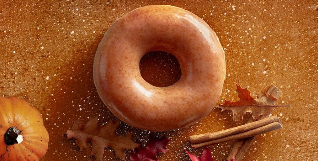 krispy kreme pumpkin spice doughnut