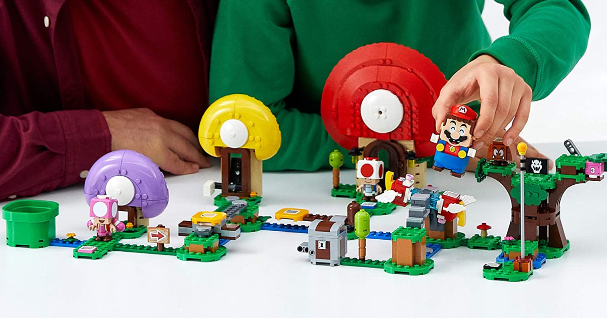 LEGO Super Mario Toad’s Treasure Hunt 464-Piece Set Just $45.99 Shipped on Amazon (Regularly $70)
