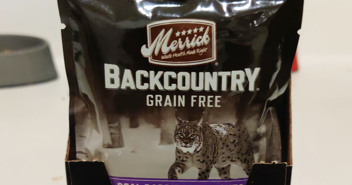 Merrick backcountry 2024 wet cat food