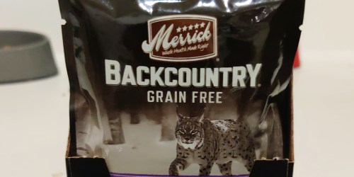 Merrick Backcountry Wet Cat Food Pouches 24-Pack Just $13 Shipped on Chewy.com (Regularly $32.18)