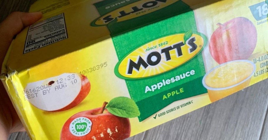 Mott’s Applesauce Cups 18-Count Only $5 Shipped on Amazon