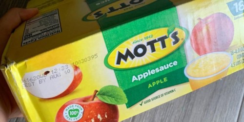 Mott’s Applesauce Cups 18-Count Only $5 Shipped on Amazon
