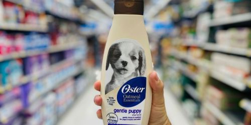 Oster Oatmeal Puppy Shampoo Only $1.97 on Chewy.com (Regularly $9)