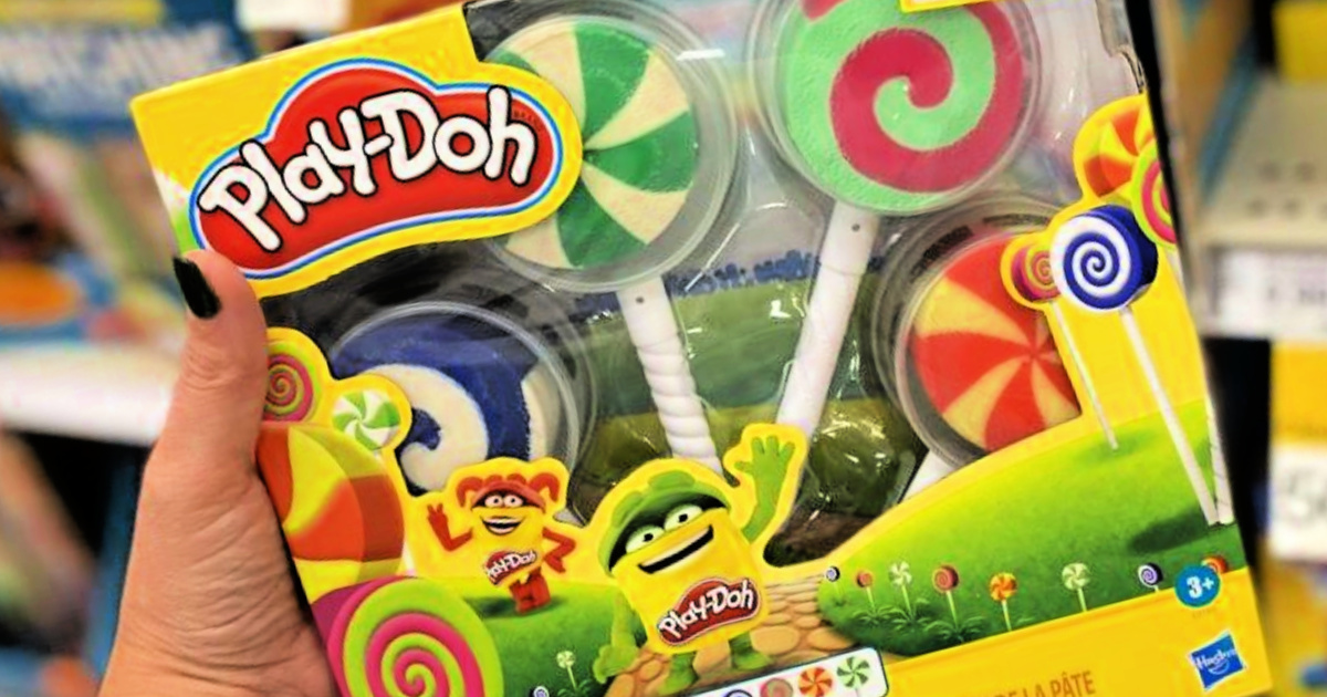 Play-Doh 8-Piece Lollipop Set Only $9.79 on Amazon (Regularly $20)